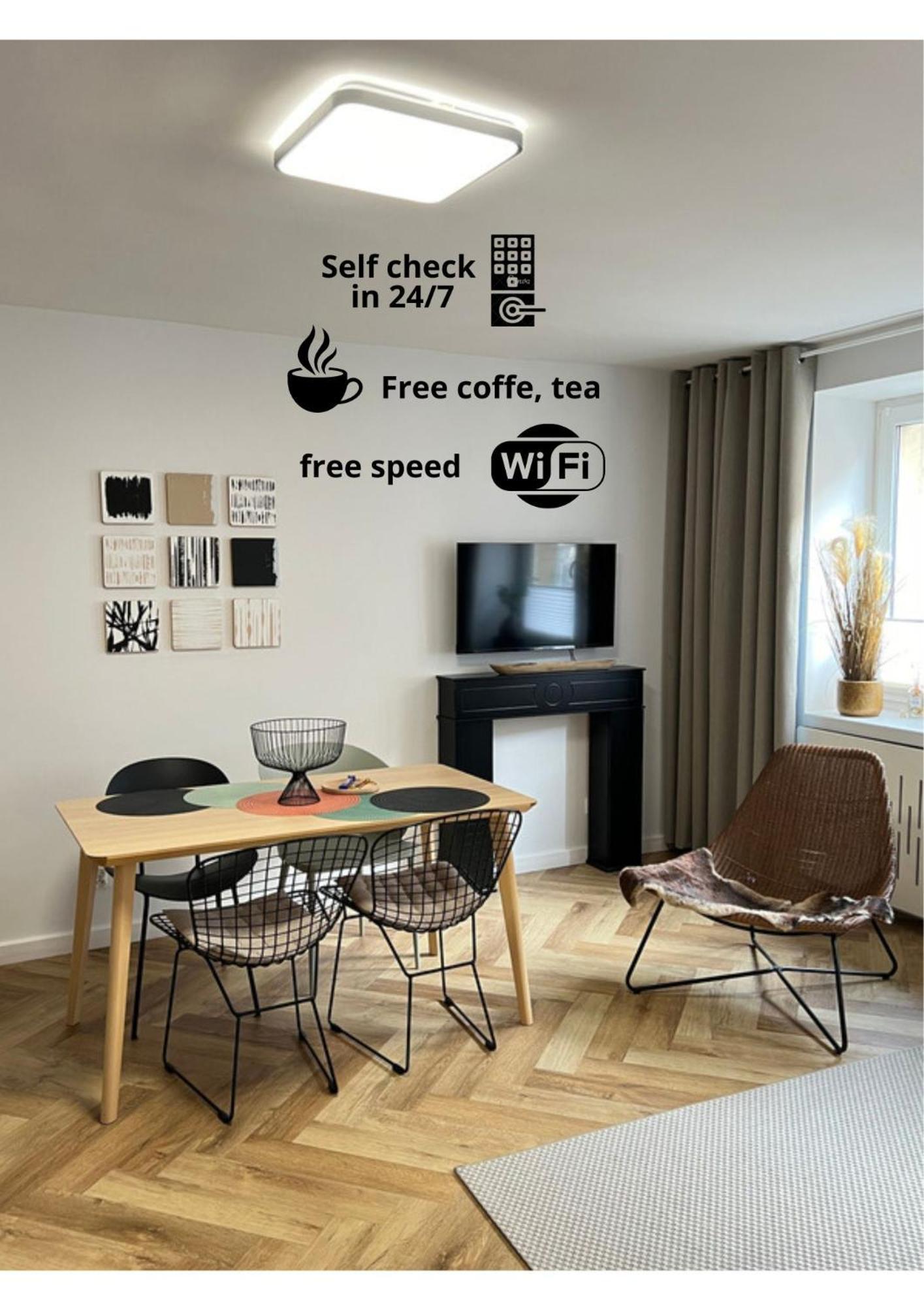 Апартаменты Tandem In Old Town - 24H Self Check-In Вроцлав Экстерьер фото